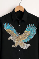 Midnight Eagle Diamond Work Shirt